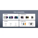 Anker 3in1 Cube мрежово безжично зарядно телефон, слушалки и часовник, 15W, MagSafe, сив - Image 4