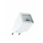 Anker 512 Nano 3 20W зарядно, USB-C, PowerIQ 3.0, Бял Цвят