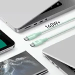 Anker 544 Bio-Nylon USB-C кабел 140W Бързо зареждане – 1.8 m Зелен - Image 3