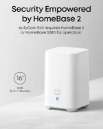 Смарт камера Eufy E40 комплект от 2 WiFi безжични камери, 2K HD, MaxColour Vision, Homebase 3 - Image 6