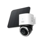 Смарт камера Eufy Security 4G LTE Cam S330, WiFi, със соларен панел, 4K UHD, Pan/Tilt, бял