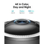 Смарт камера Eufy Security 4G LTE Cam S330, WiFi, със соларен панел, 4K UHD, Pan/Tilt, бял - Image 5