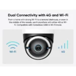 Смарт камера Eufy Security 4G LTE Cam S330, WiFi, със соларен панел, 4K UHD, Pan/Tilt, бял - Image 4