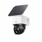 Смарт камера Eufy SoloCam S340, безжична, със соларен панел, 360 градуса