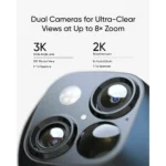 Смарт камера Eufy SoloCam S340, безжична, със соларен панел, 360 градуса - Image 5