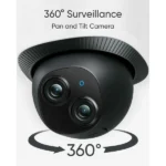 Смарт камера Eufy FloodLight E340, 3K Full HD, Wi-Fi 6, 360 градуса, Интелигентно осветление, 2000 лумена - Image 2