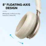 Anker Soundcore Space One, ANC слушалки, 40mm, LDAC Кремав — 06.jpg